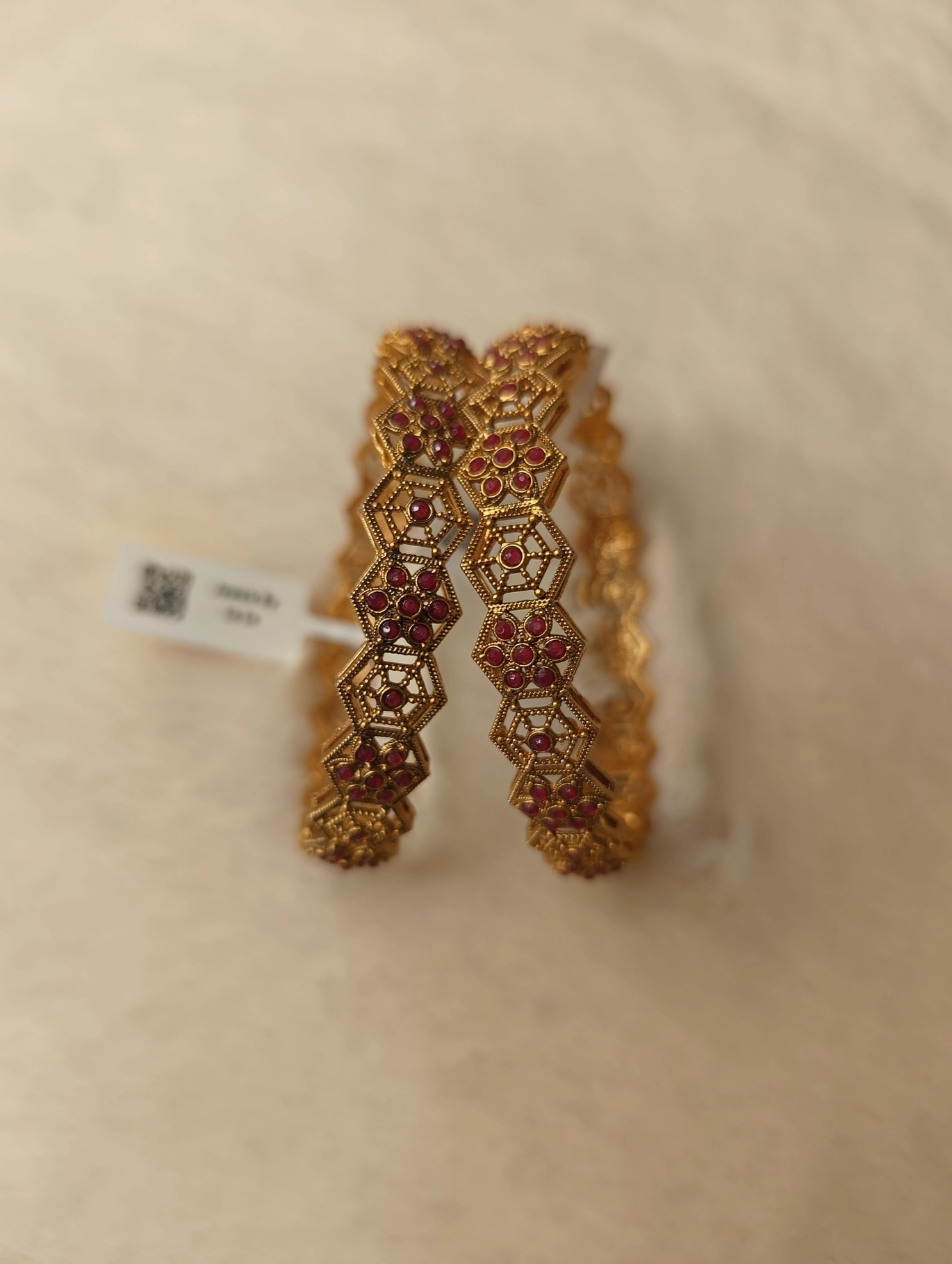 Gold Brass Bangles 2