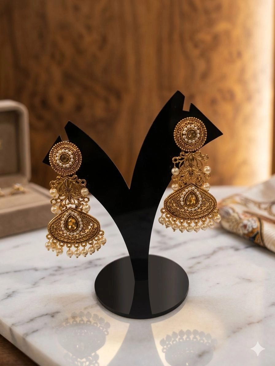 Chandbali Style Earrings 2