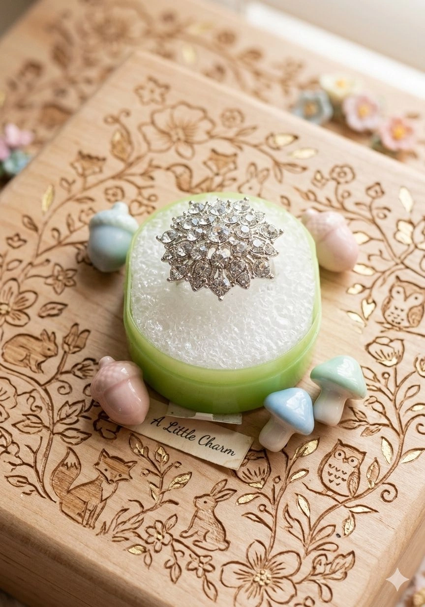 Floral cocktail ring 2